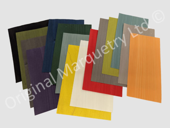 Coloured Wood Veneer Packs - Large - All Shades - 15 Leaves