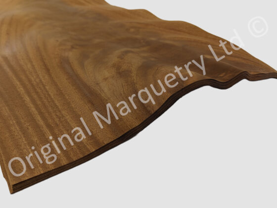 Mahogany Flame Curl Wood Veneer - Image 5