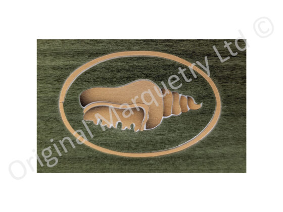 Inlay Marquetry Oval Shells - A22