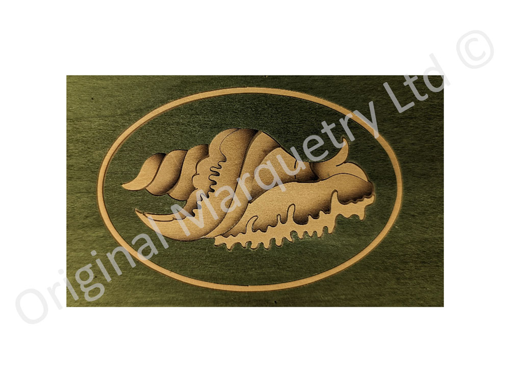 Inlay Marquetry Oval Shells - A31