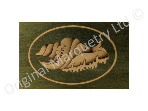 Inlay Marquetry Oval Shells - A31