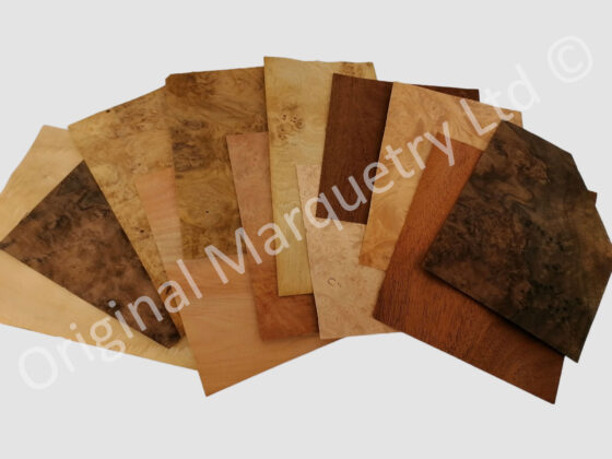 Burr Wood Veneer Packs - Off Cuts - 150g - Image 2