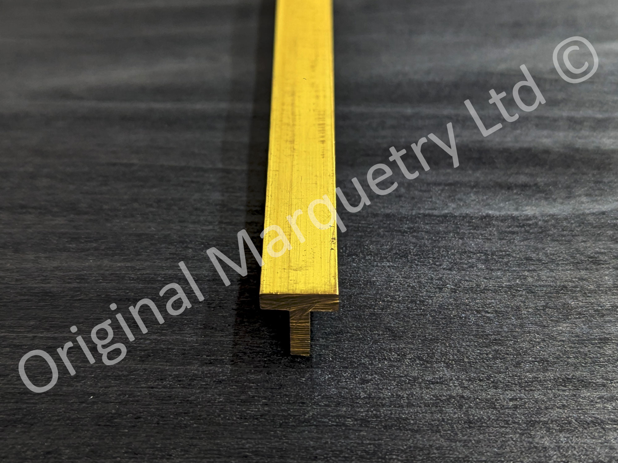 Inlay Brass Strips T-Section - Image 2