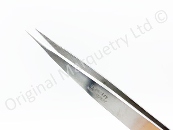 Stainless Steel/Antimagnetic Straight Tweezers - T143 - Image 2