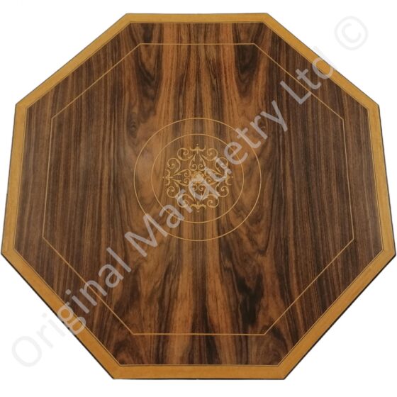 Octagonal Marquetry Tabletop