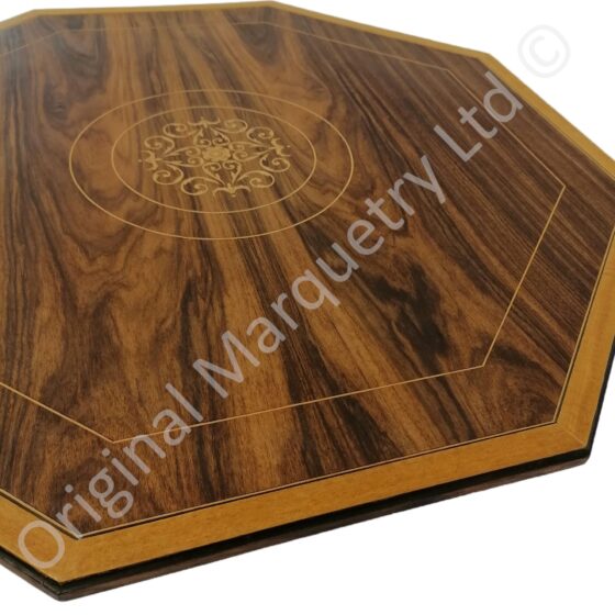 Octagonal Marquetry Tabletop - Image 2