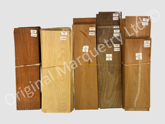 Saw Cut Wood Veneer Packs - Off Cuts - Customised Pack