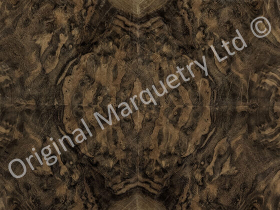 American Burr Walnut Wood Veneer - Image 2