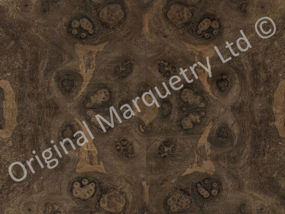 American Burr Walnut Wood Veneer - Image 2