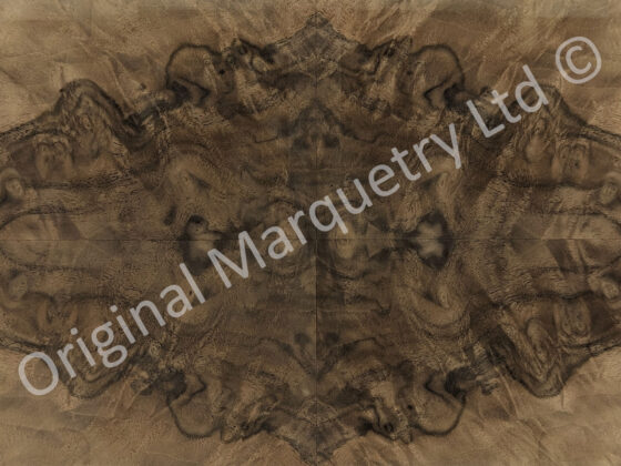 American Burr Walnut Wood Veneer - Image 2