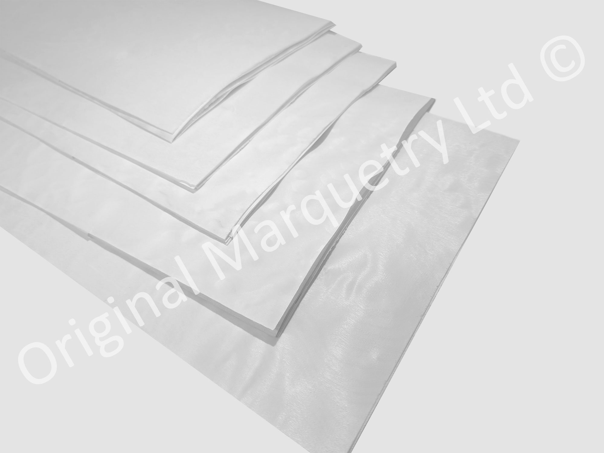 White Quilted Maple Wood Veneer Packs - Off Cuts - Image 3