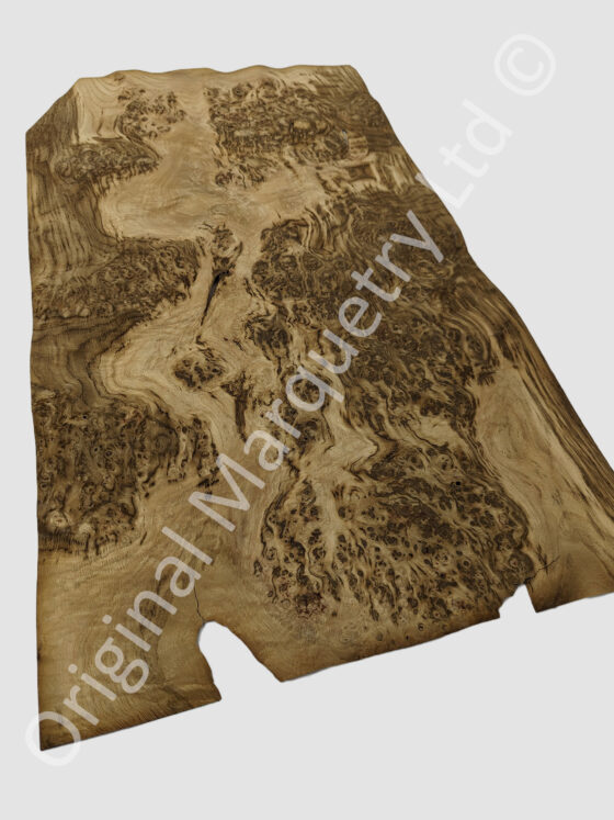 Brown Burr Oak Wood Veneer