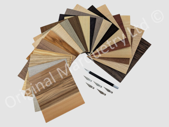 Deluxe Wood Veneer Packs - Small - 20 Leaves