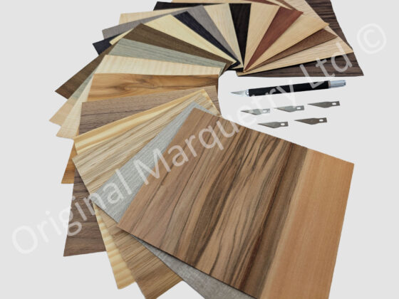 Deluxe Wood Veneer Packs - Small - 20 Leaves - Image 2