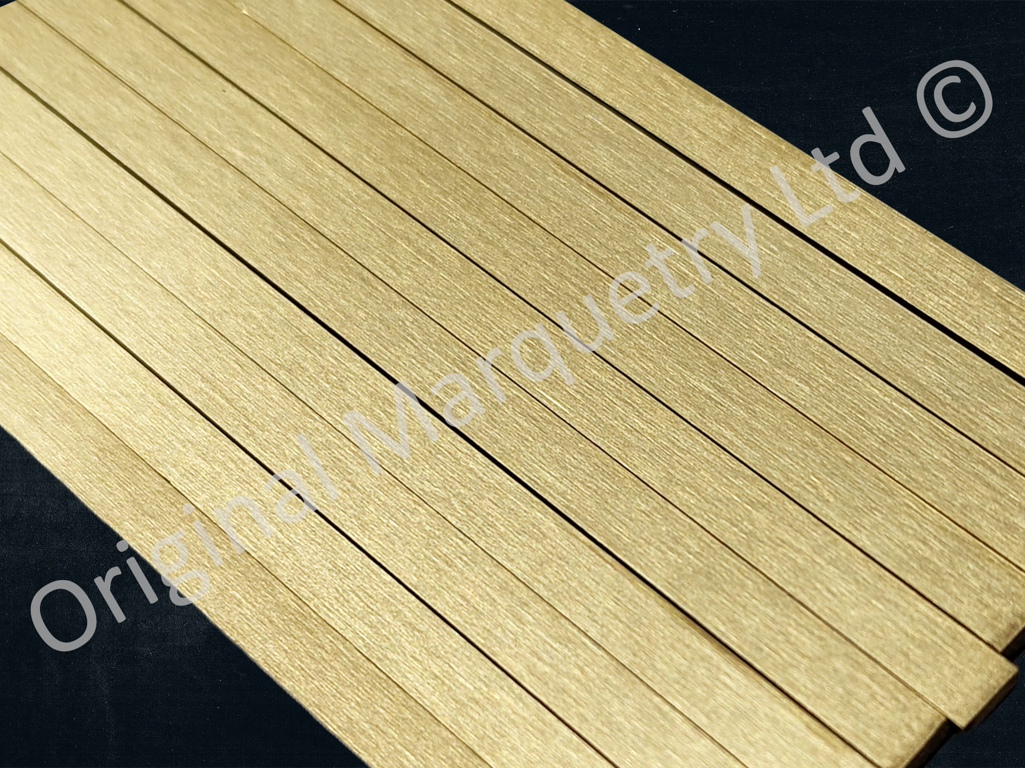 Brass Flat Bars & Strips - Brushed Finish